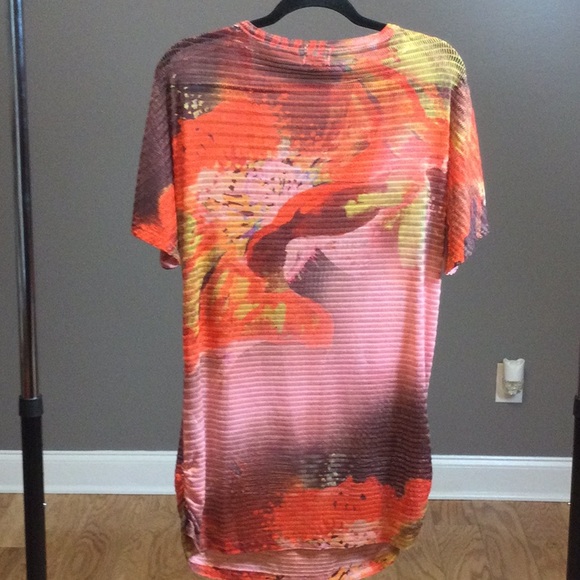 M Live and Let Live Beach colorful coverup - Picture 2 of 16